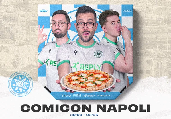 Reply Totem debuts at COMICON Napoli 2026